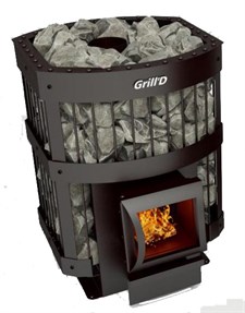 Печь для бани Grill'D Leo 130 Short black 908033265 - фото 7161