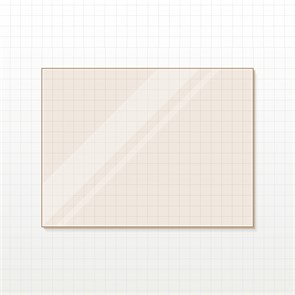 Стекло 660*660 мм 4мм, для стола 3D принтера (огнеупорное) Прозрачное 49115