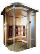 HARVIA ИК-кабина Rondium 1505x1505 мм HARVIA ИК-кабина Rondium 1505x1505 мм